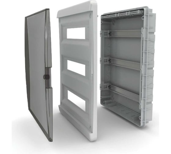 Пластиковый распределительный щит Tekfor BVK 40-54-1 01-02-081