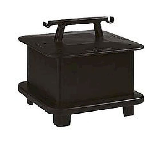 Оранжевый бокс из резины ABL 300x306x240 mm без окошка с DIN-рейкой на 9 модулей, IP44 B 68.10