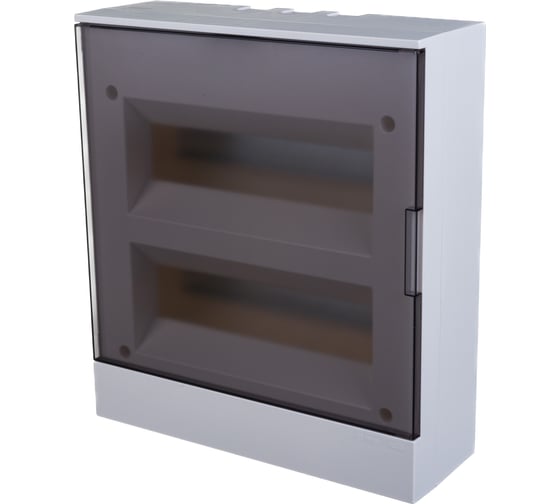 Навесной бокс ABB ЩРн-П-24М серая дверь Basic E с клеммами 1SZR004002A2207