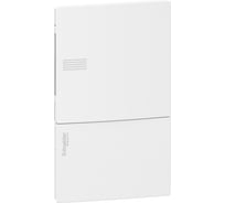 Встраиваемый бокс Systeme Electric Mini Pragma New 1ряд/4мод., белая дверь SE MIP22104