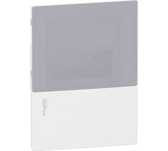 Встраиваемый бокс Systeme Electric Mini Pragma New 1ряд/6мод., дымчатая дверь SE MIP22106T 1