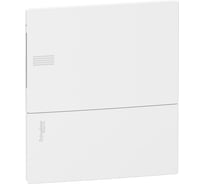 Встраиваемый бокс Systeme Electric Mini Pragma New 1ряд/8мод., белая дверь SE MIP22108