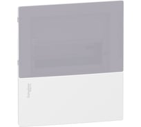 Встраиваемый бокс Systeme Electric Mini Pragma New 1ряд/8мод., дымчатая дверь SE MIP22108T