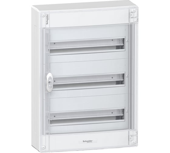 Навесной бокс Systeme Electric Pragma 54 модуля 426x600x145 прозрачная пластиковая дверь SE PRA29318
