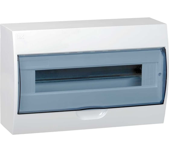 Навесной бокс IEK ЩРН-П-18, 18 модулей, IP41, белый, ИЭК MKP12-N-18-40-10