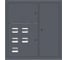 Этажный щит EKF 5 кв, RAL7016, 1000x950x150, PROxima mb29-v-5-ral7016 1