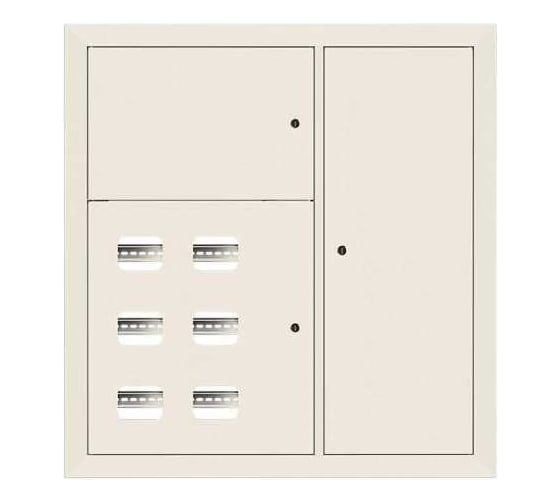 Этажный щит EKF 6 кв, RAL9001, 1000x950x150, Basic mb28-v-6-r9001