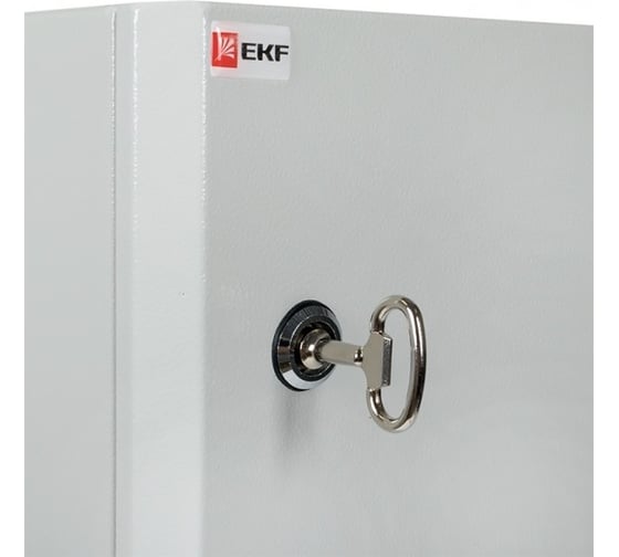 Щит с монтажной панелью EKF PROxima ЩМПг, 120х75х30, ЩРНМ-6, IP54 с RAL7024 mb24-6-7024
