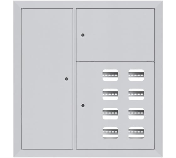 Этажный щит EKF 8 кв, слаботочка слева, 1000x950x150, Basic mb28-v-8z