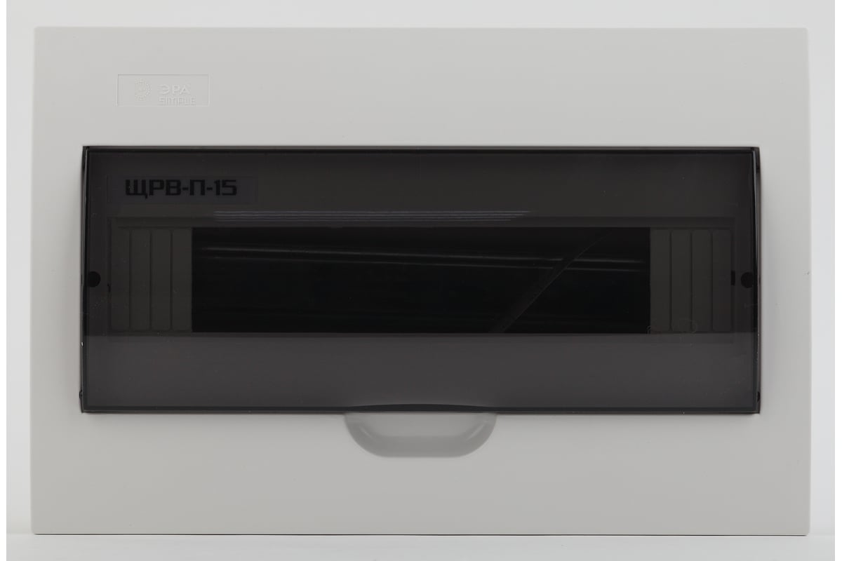 Встраиваемый бокс ЭРА SIMPLE ЩРВ-П-15 модулей пластик IP41 Б0041514 ...