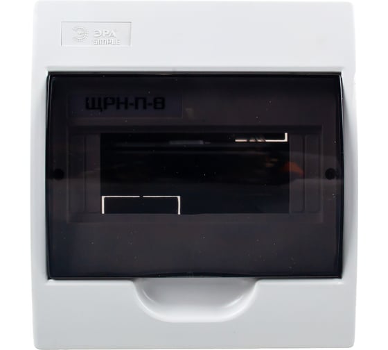 Навесной бокс ЭРА SIMPLE ЩРН-П-8 модулей, пластик IP41 Б0041523