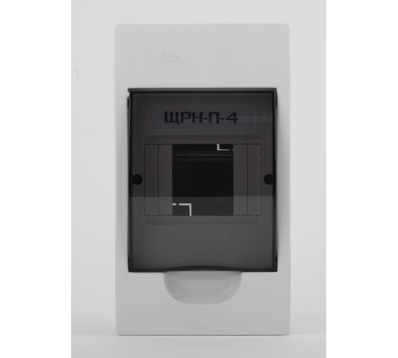 Навесной бокс ЭРА SIMPLE ЩРН-П-4 модуля, пластик IP41 Б0041521 ...