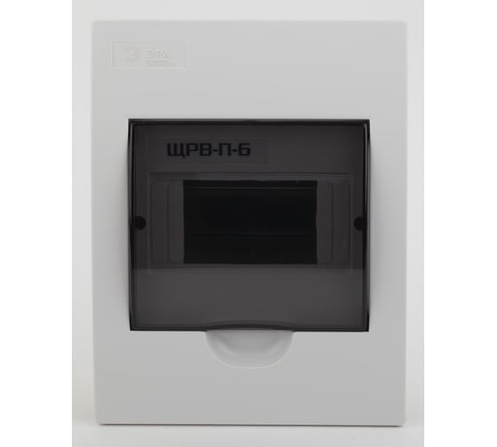 Встраиваемый бокс ЭРА SIMPLE ЩРВ-П-6 модулей, пластик IP41 Б0041510