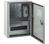 Металлический корпус ЭРА ЩУ-1Н-12 400х315х165 IP55 с кронштейном для крепления к столбу Б0032665