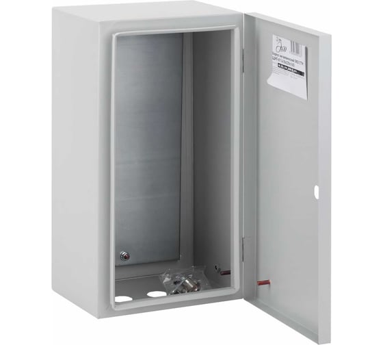 Щит с монтажной панелью ЭРА SIMPLE ЩМП-01 IP31, 410х220х175, Б0041652 1