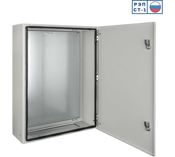 Универсальный монтажный навесной шкаф MASTERMANN -5У+ 600х800х300 мм IP 66 00-01019384 1