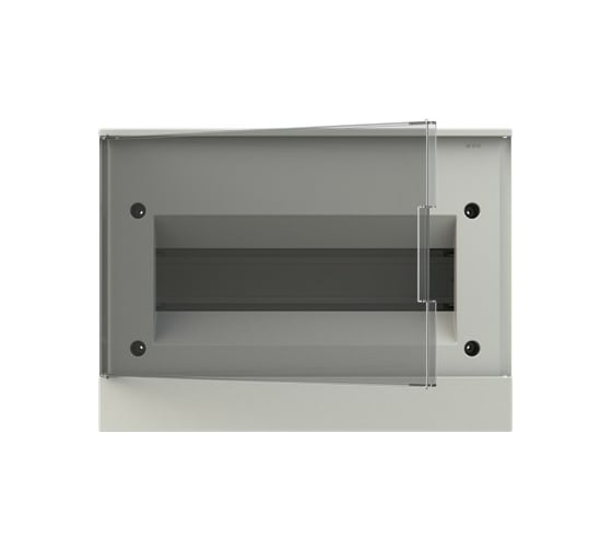 Бокс в нишу ABB ЩРв-П-12М серая дверь Basic E с клеммами 1SZR004002A1204