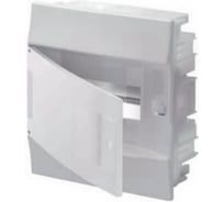 Бокс в нишу ABB Mistral41 6М непрозрачная дверь без клемм, белый 1SLM004100A1101