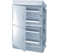 Бокс в нишу ABB Mistral41 72М непрозрачная дверь, c клемм, белый 1SLM004101A1110