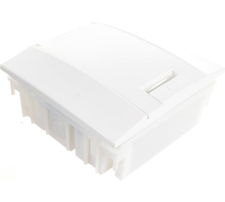 Бокс в нишу ABB Mistral41 8М непрозрачная дверь, c клемм, белый 1SLM004101A1102