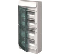 Бокс ABB Mistral65 настенный 48М прозрачная дверь, без клемм, серый 1SL1207A00