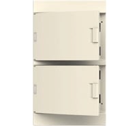 Бокс ABB настенный Mistral41 72М непрозрачная дверь, без клемм, белый 1SPE007717F1110