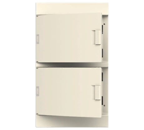 Бокс ABB настенный Mistral41 72М непрозрачная дверь, без клемм, белый 1SPE007717F1110