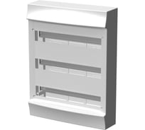 Бокс ABB Mistral41 настенный 54М без двери, без клемм, белый 1SPE007717F1000