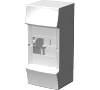 Бокс ABB Mistral41 настенный, 4М без двери, без клемм, белый 1SPE007717F0200