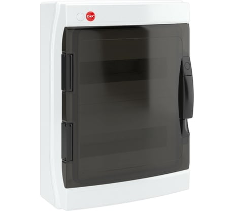 Настенный щиток DKC ЩРн-П-24 прозрачная дверь IP65 серый 85624