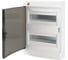 Настенный щиток DKC ЩРн-П-24 прозрачная дверь, IP40, белый 84624 3