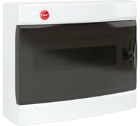 Настенный щиток DKC ЩРн-П-12з прозрачная дверь, IP40, белый, 2 клеммных блока 84912