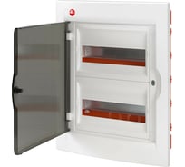 Встраиваемый щиток DKC ЩРв-П-24 прозрачная дверь IP40 белый 81524