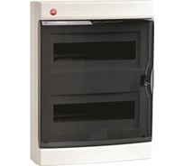 Настенный щиток DKC с двер. 24мод., IP41, бел., с клем. блок. 2х87508 и замком 84924
