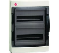 Настенный щиток DKC прозрачная дверь, IP65, серый, с клеммным блоком 85924