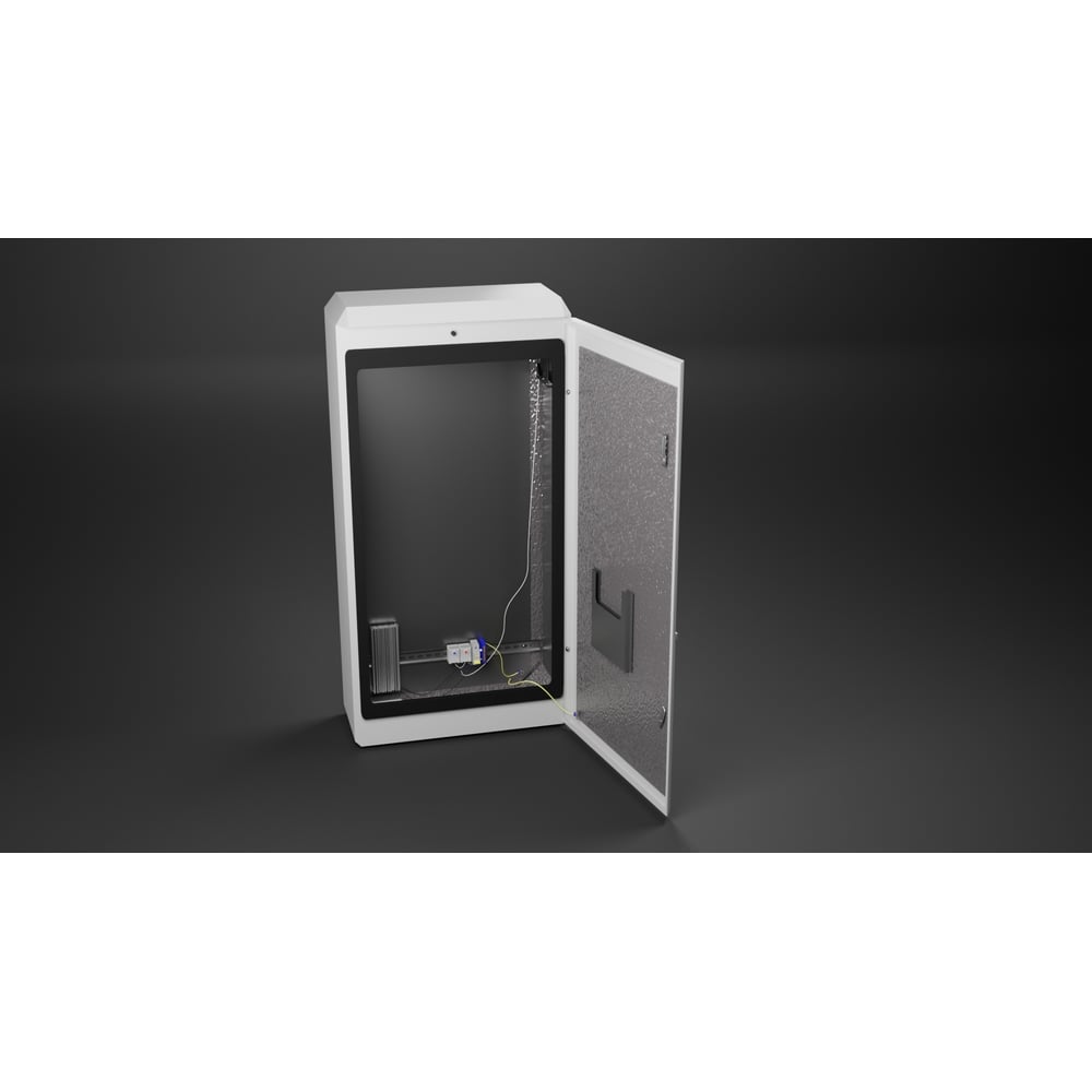 Термошкаф ООО \"Метком Групп\" с монтажной панелью (ШхВхГ), 600x1200x300 ...