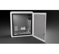 Термошкаф с монтажной панелью "Метком Групп" (ШхВхГ) 450x500x230 мм, ТШ-6, с обогревом и с вентиляцией, без крепления ТШ-6-45.50.23-MK-0-3