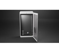 Термошкаф с монтажной панелью "Метком Групп" (ШхВхГ) 600x1200x300 мм, ТШ-5, с обогревом и без вентиляции, без крепления ТШ-5-60.120.30-MK-1-3