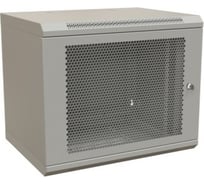 Настенный шкаф WRLine WR-TW-1545-SD-RAL7035 19-дюймовый (19"), 15U, 775x600x450, перфорированная металлическая дверь с замком, Цвет серый (RAL 7035) (разобранный) 521268