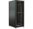 19-дюймовый напольный шкаф WRLine WR-TT-3788-DD-RAL9004 37U, 1833x800x800 мм (ВхШхГ), передняя и задняя распашные перфорированные двери (75%), цвет черный (RAL 9004) (разобранный) 520204 1