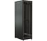 19-дюймовый напольный шкаф WRLine WR-TT-4266-DD-RAL9004 42U, 2055x600x600 мм (ВхШхГ), передняя и задняя распашные перфорированные двери (75%), цвет черный (RAL 9004) (разобранный) 520206 1
