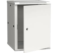Шкаф ITK LINEA W 19дюйм 12U 600х600мм настенный, металлическая дверь RAL7035 LWR3-12U66-MF