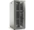 Напольный 19-дюймовый шкаф Hyperline TTB-4762-DD-RAL7035 47U, 2277x600x1200 мм (ВхШхГ), передняя и задняя распашные перфорированные двери (75%), ручка с замком, крыша нового типа, цвет серый (RAL 7035) (разобранный) 451973 1