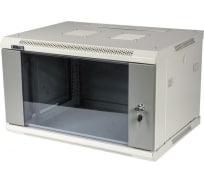Настенный шкаф TWT Pro 9U 600x450 стеклянная дверь CBWPG-9U-6x4-GY