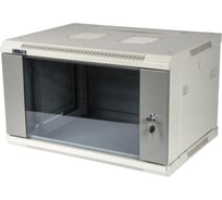 Настенный шкаф TWT Pro 9U 600x600 стеклянная дверь CBWPG-9U-6x6-GY