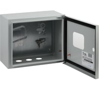 Щит с монтажной панелью ЭРА SIMPLE ЩМПг (окно)-02 IP54, 250х300х175, Б0041661