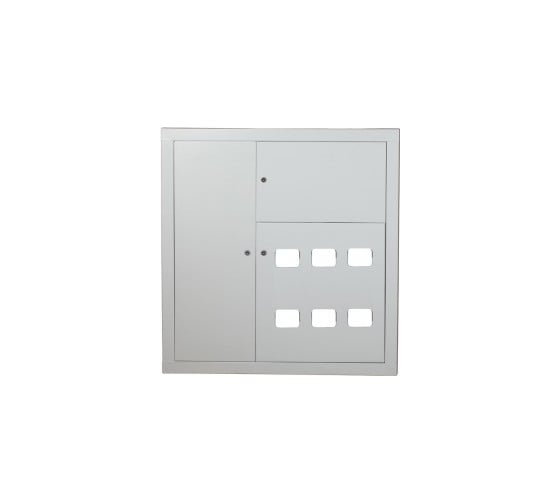 Этажный щит EKF ЩЭ 6 квартир, слаботочный отсек слева (1010х950х160) IP31 PROxima SQmb10-v-6z