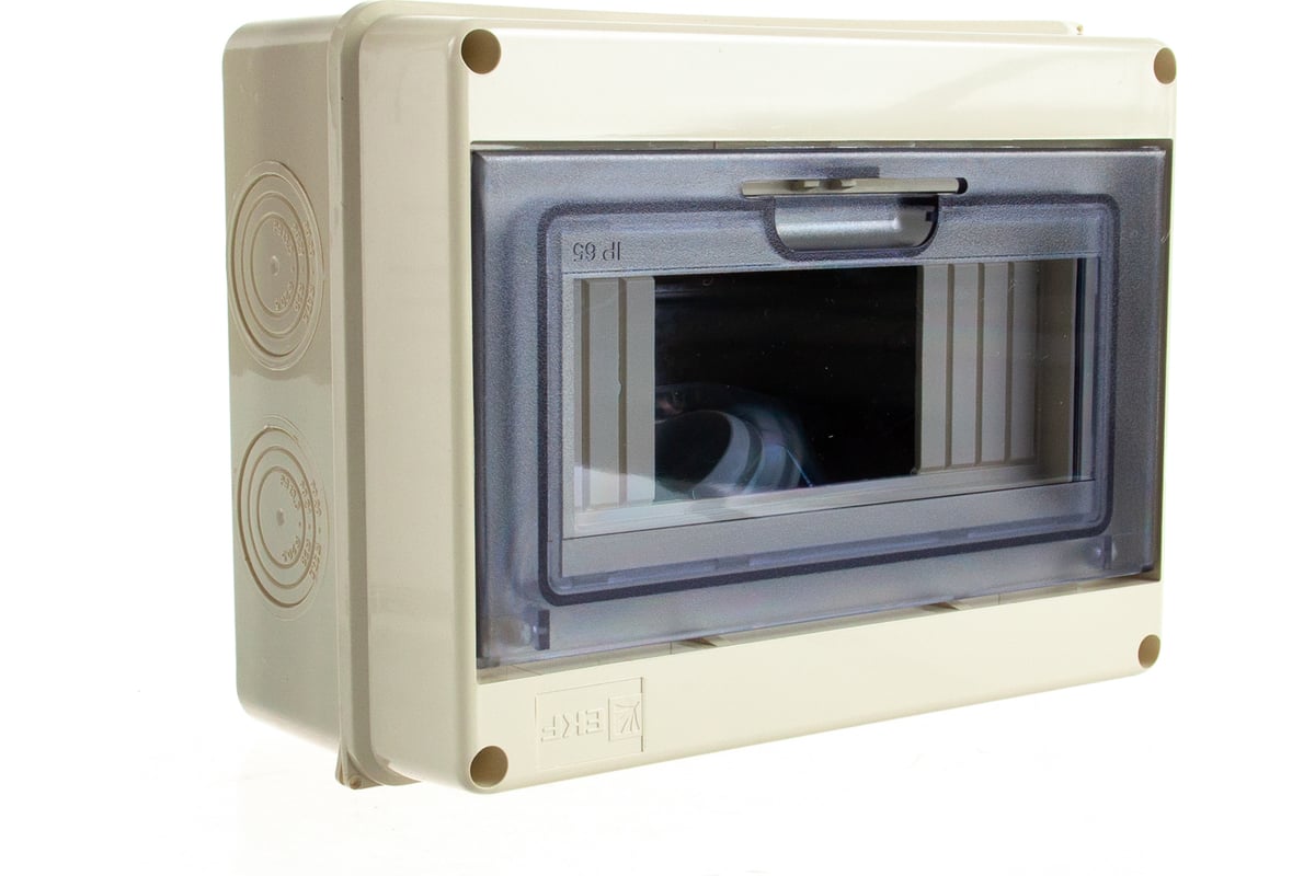 Распределительный навесной щит EKF ЩРН-ПГ- 8 PROxima IP65 Pb65-n-pg-8 ...