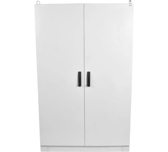 Электротехнический напольный шкаф ELBOX EME, IP55, 2200x1200x600 мм (ВхШхГ), дверь: двойная распашная, металл, цвет: серый, EME-2200.1200.600-2-IP55
