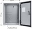 Корпус металлический TDM ELECTRIC ЩУ-МП (370x325x180) с окном IP54 Народный эконом SQ0905-3103 2
